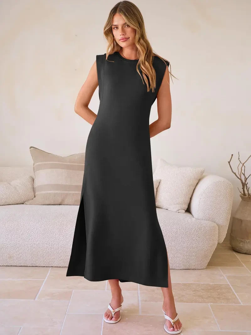 Casual Sleeveless Maxi Sundress