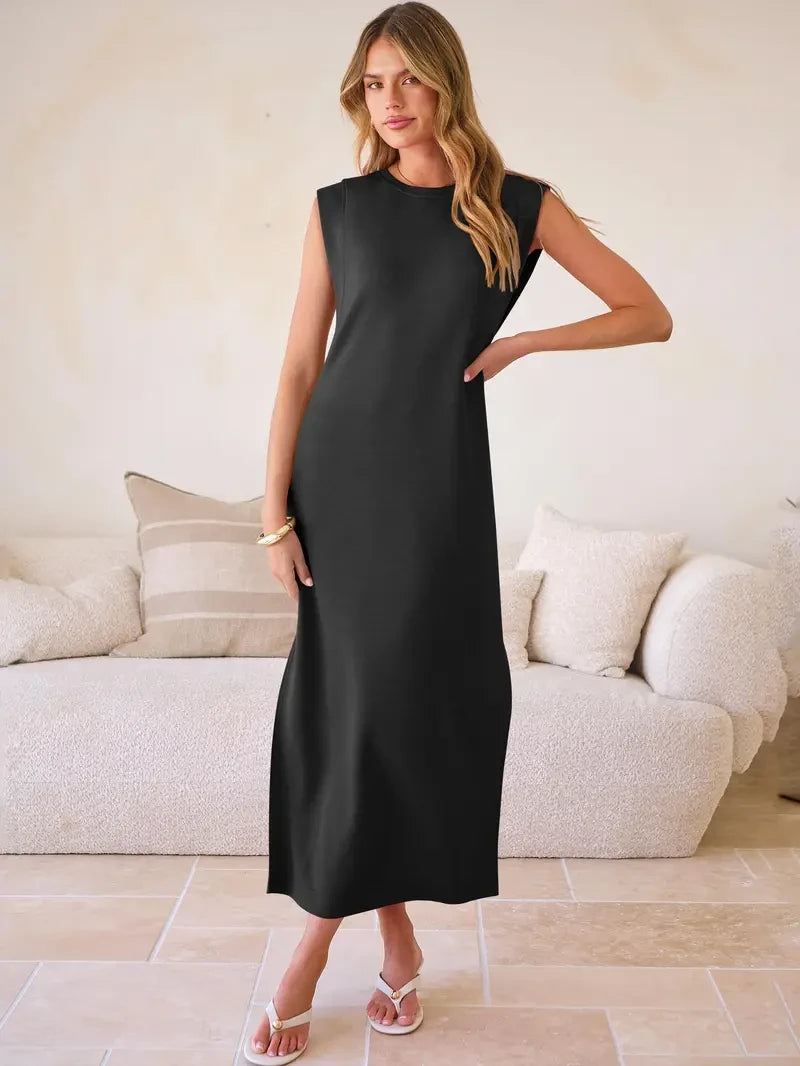 Casual Sleeveless Maxi Sundress