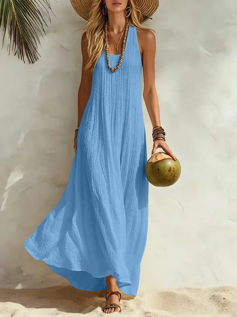 Relaxed Bohemian Beach Dress