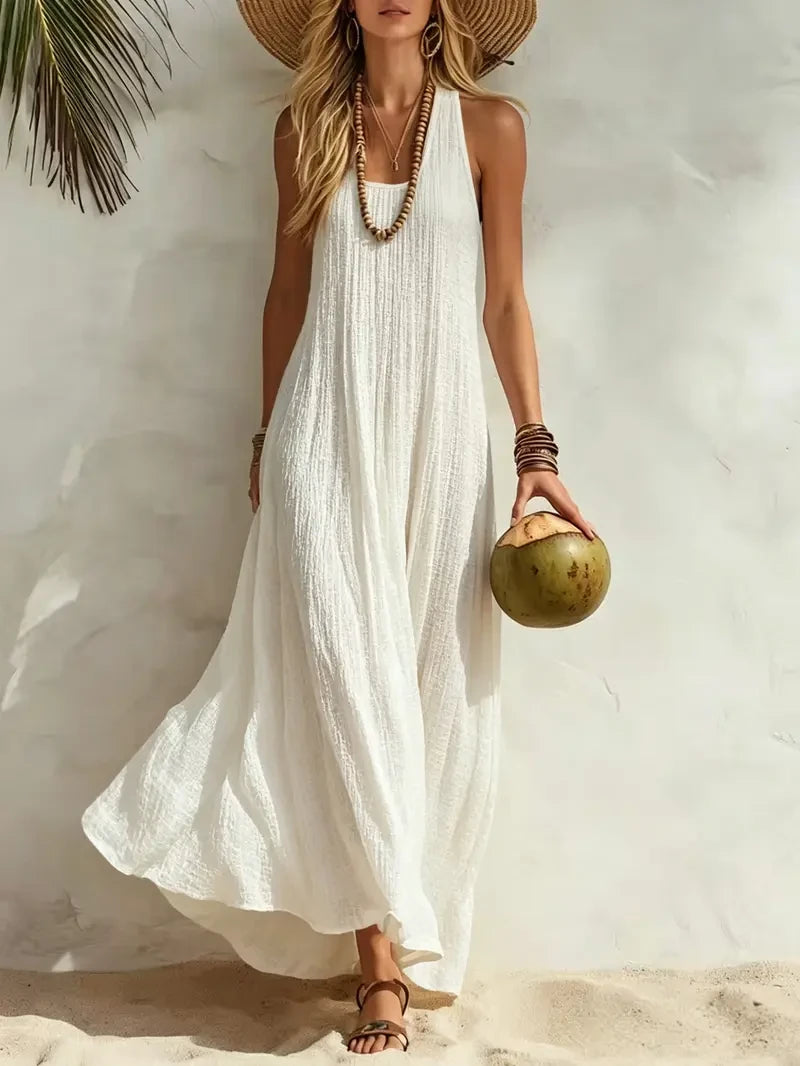 Relaxed Bohemian Beach Dress