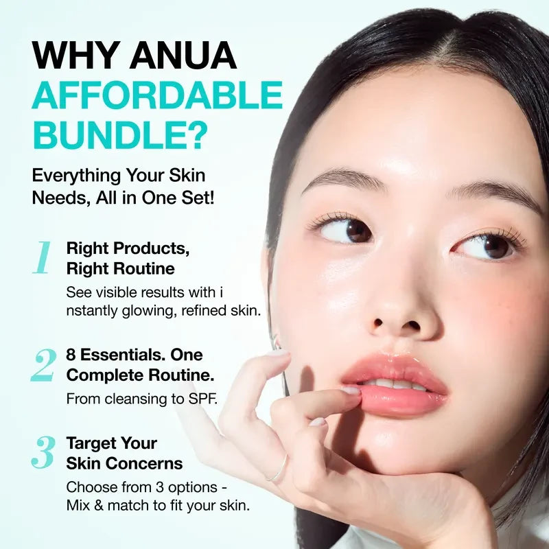 Anua Complete Korean Skincare Set