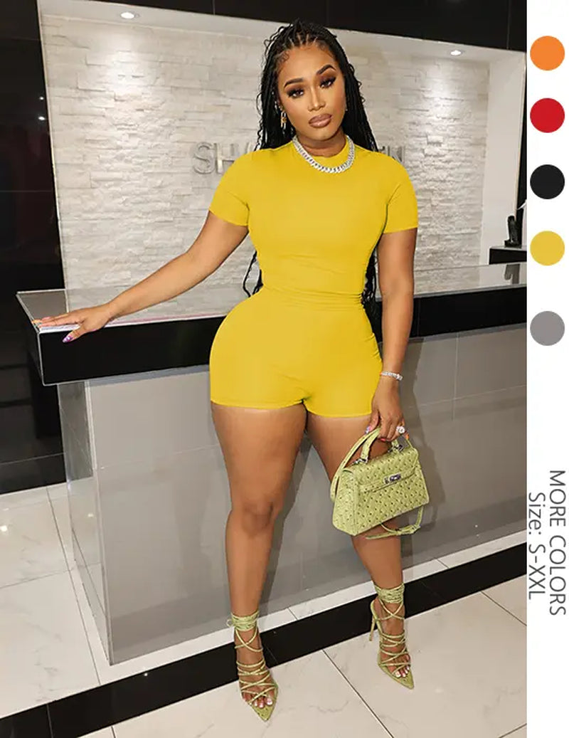 USBOUTIQUE CHIC Women'S Stretchy 2 Piece Lounge Set High Waist Short Sleeve Top & Breathable Pants Casual Everyday Outfit - Clothes