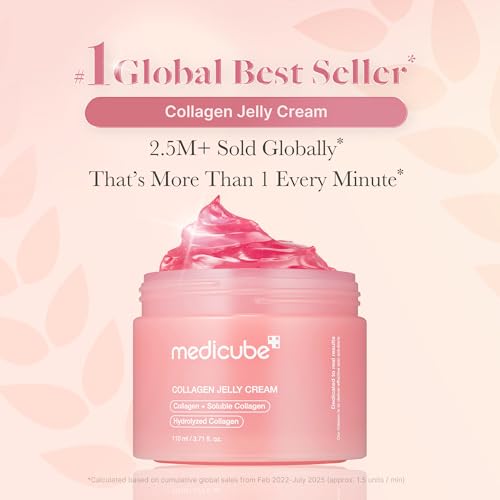 Revitalize Your Skin with the Medicube Pink Glass Glow Duo: Collagen Jelly Cream & PDRN Gel Mask Set