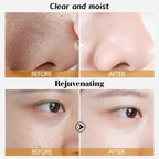 Gold Foil Peel-Off Face Mask - Anti-Aging, Moisturizing, Blackhead Removal, and Fine Line Reduction (2 Pieces)