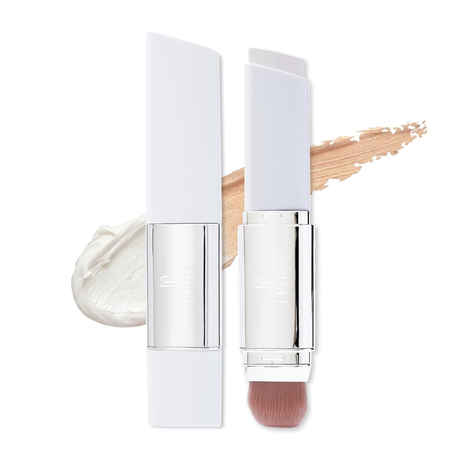 Transform Your Look with the 2-in-1 Color Changing Korean Foundation Stick - Moisturizing, Long-Lasting Hydration & Light Coverage Concealer for All Skin Types