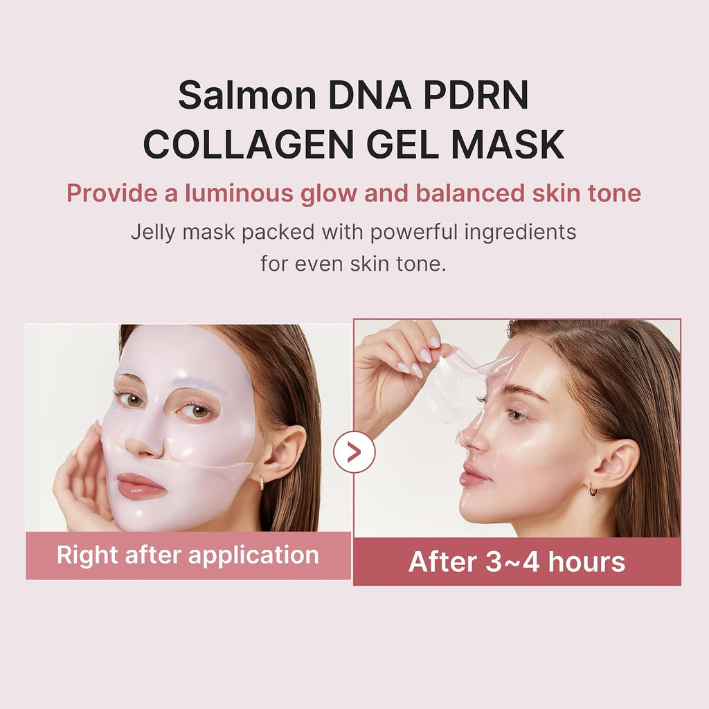 Revitalize Your Skin with the Medicube Pink Glass Glow Duo: Collagen Jelly Cream & PDRN Gel Mask Set