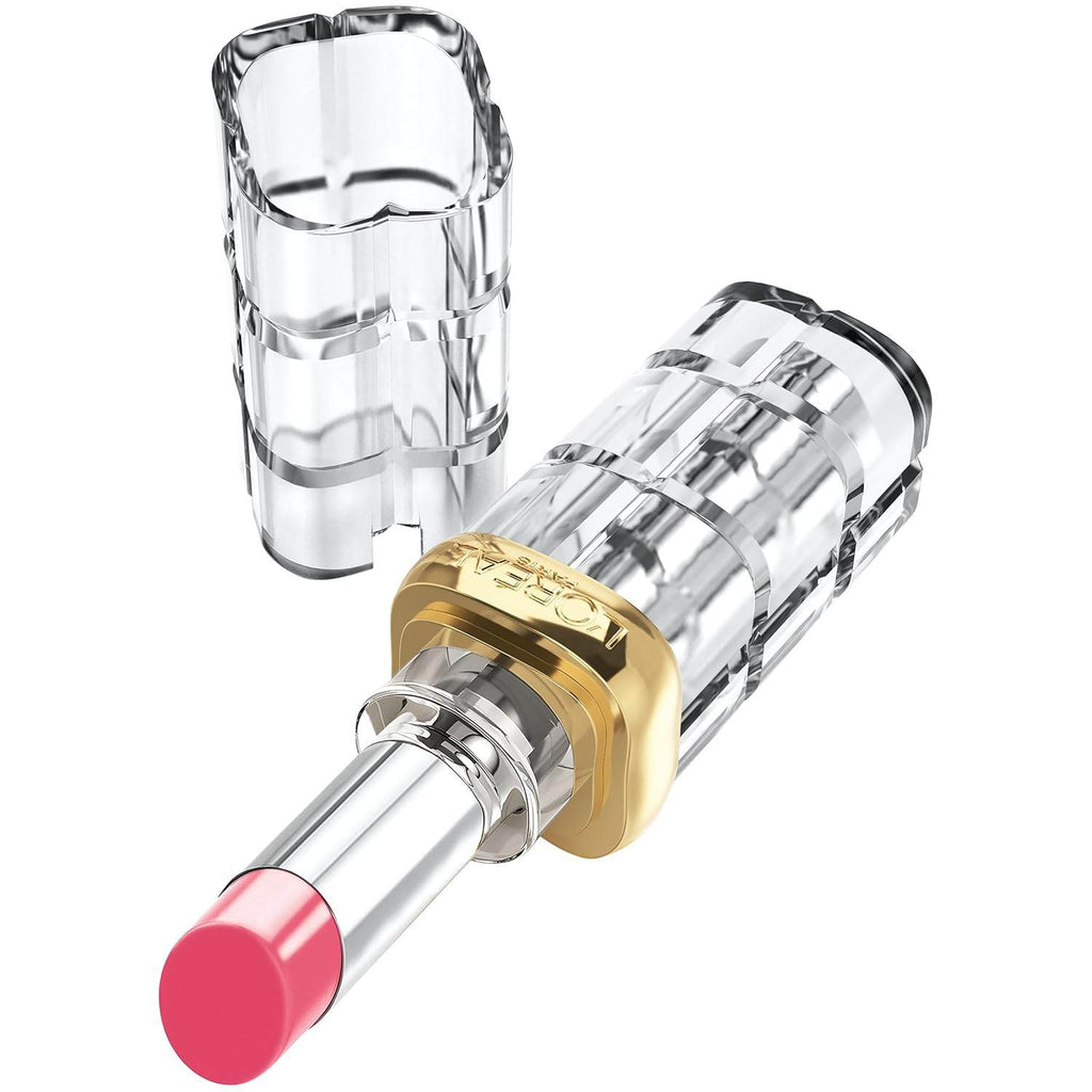 L'Oreal Paris Colour Riche Shine Lipstick - Polished Tango, 0.1 oz: Luxurious Hydration and High-Gloss Finish for Stunning Lips