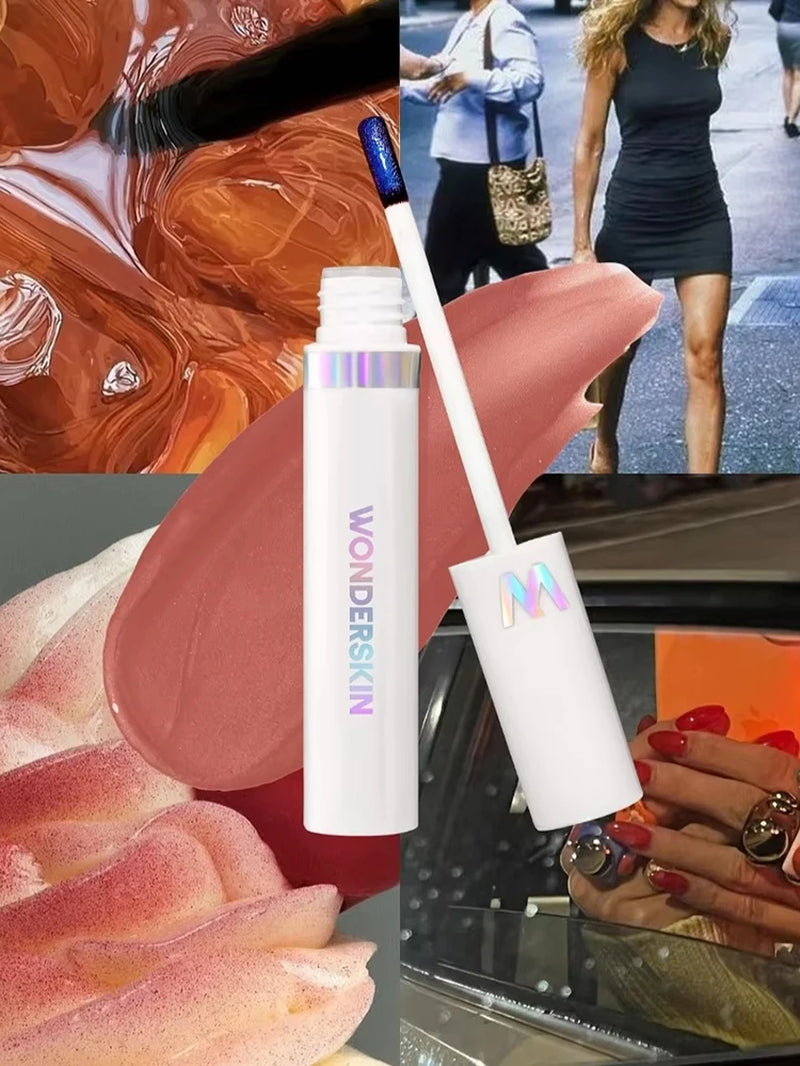 Amazing Peel off Lip Stain Reveal Lasting Waterproof Pink Gloss Tint Transfer Proof Non-Stick Cup Natural Cosmetics Wonder New