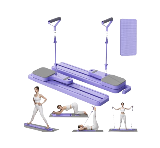 Transform Your Home Workouts with the Ultimate 7-in-1 Foldable Pilates Reformer - Strengthen Your Core, Tone Your Glutes, and Elevate Your Fitness Journey!