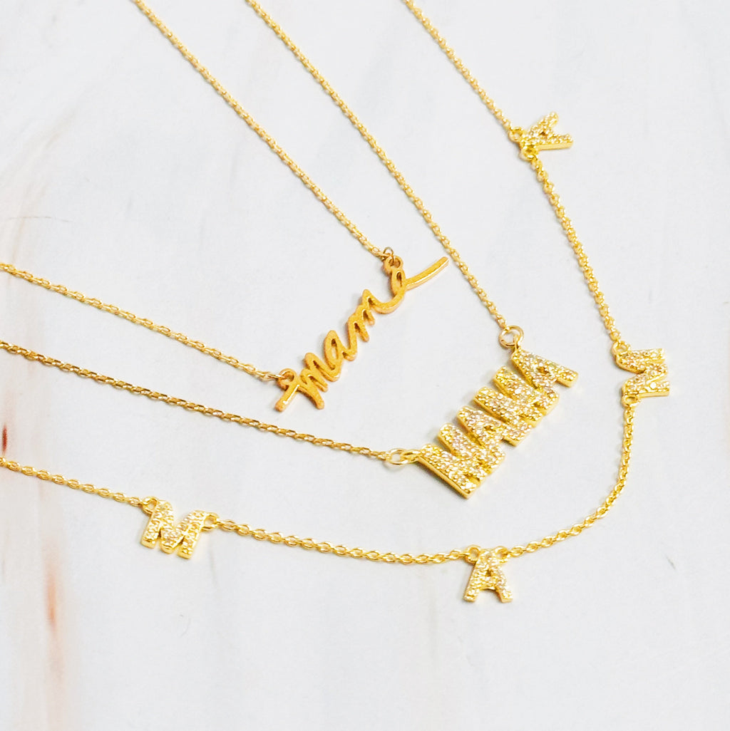Radiant Luminous Mama Necklace - A Sparkling Tribute to Love and Elegance