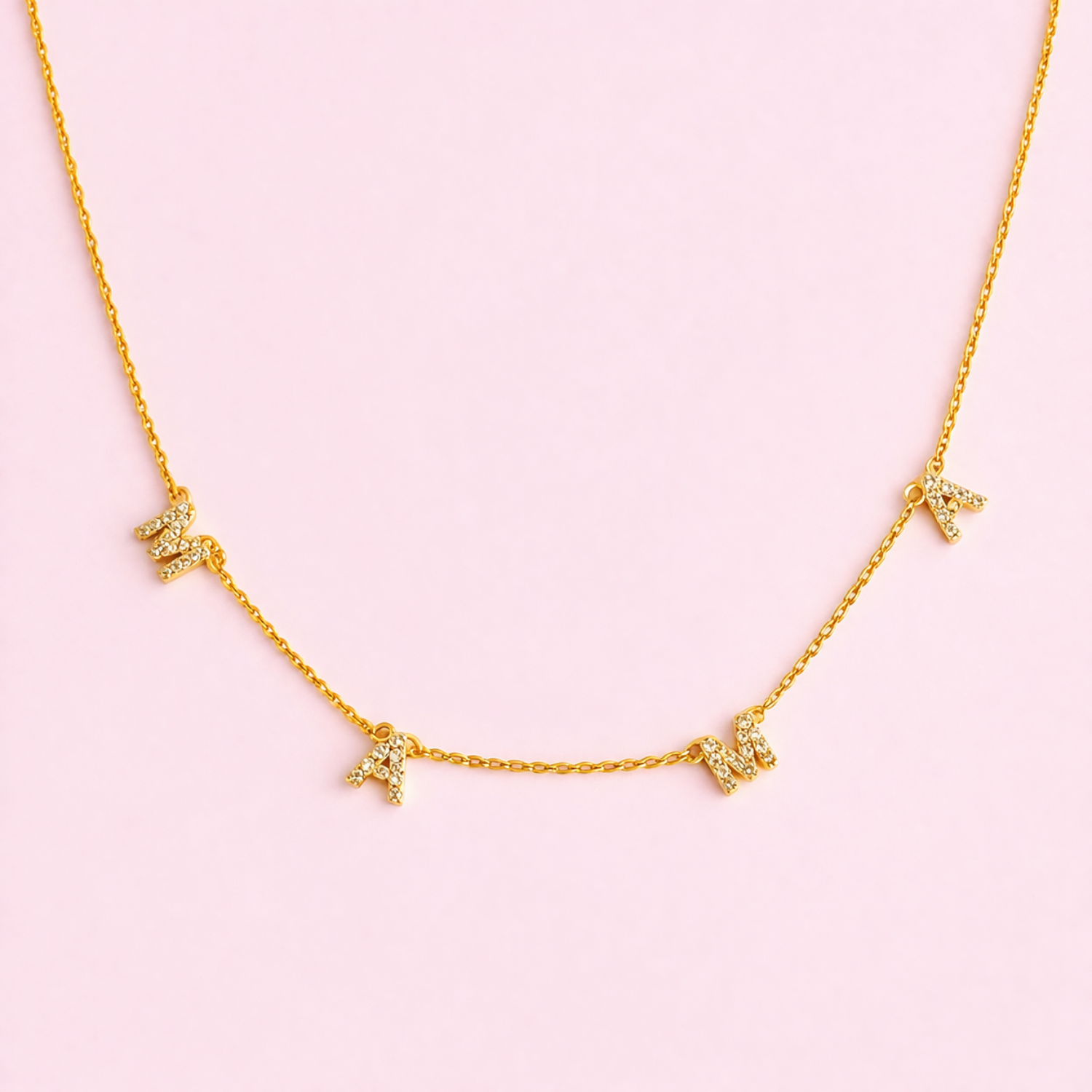 Radiant Luminous Mama Necklace - A Sparkling Tribute to Love and Elegance