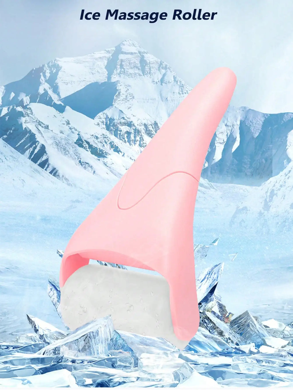 Revitalize Your Skin with the Ice Roller Massager - The Ultimate Facial Lifting and Multi-Body Stress Relief Tool for Women