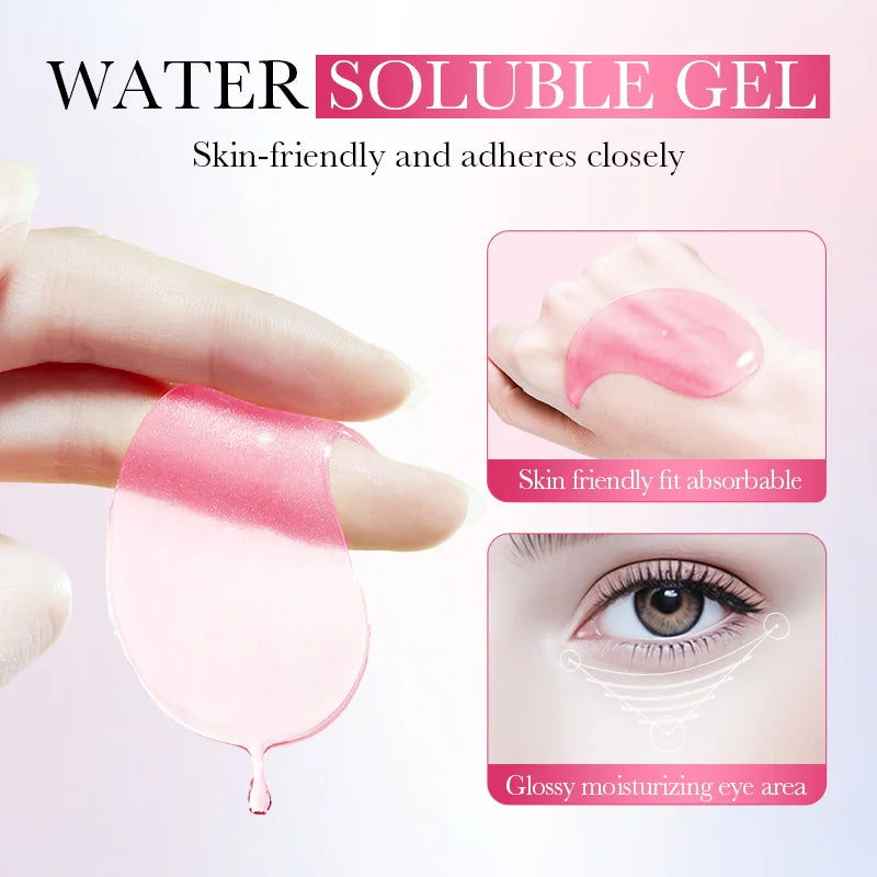 Revitalize Your Eyes with 80 Pieces of Niacinamide Collagen Eye Masks - Say Goodbye to Dark Circles and Wrinkles with Our Whitening, Moisturizing, and Anti-Aging Treatment!