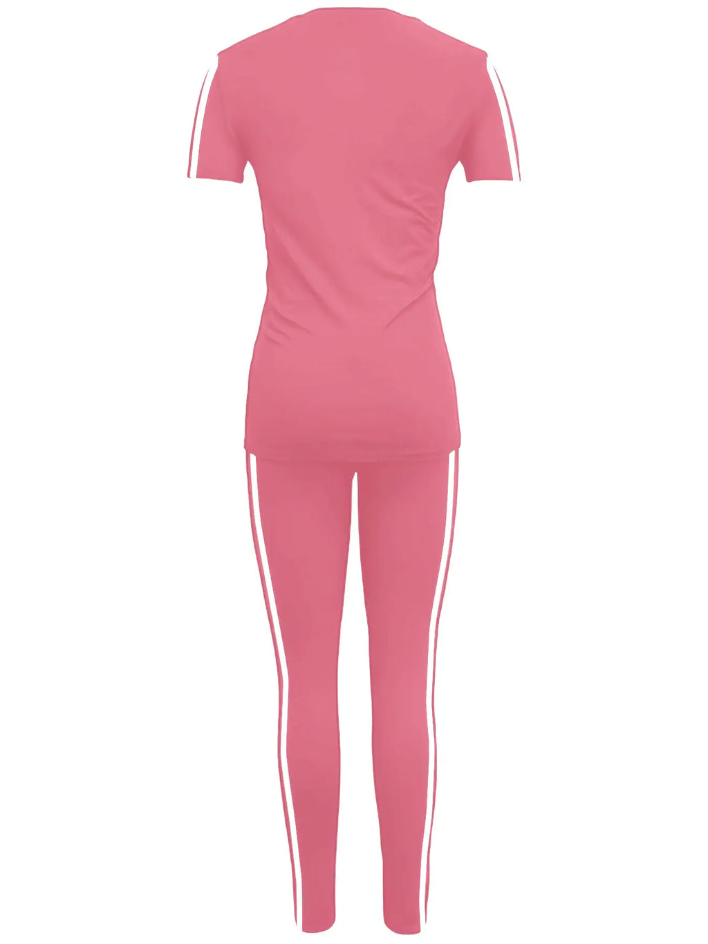 Elevate Your Summer Style with Our Women's Printed Casual Sporty Round Neck Drawstring Two-Piece Set – Perfect for Workouts and Relaxation!