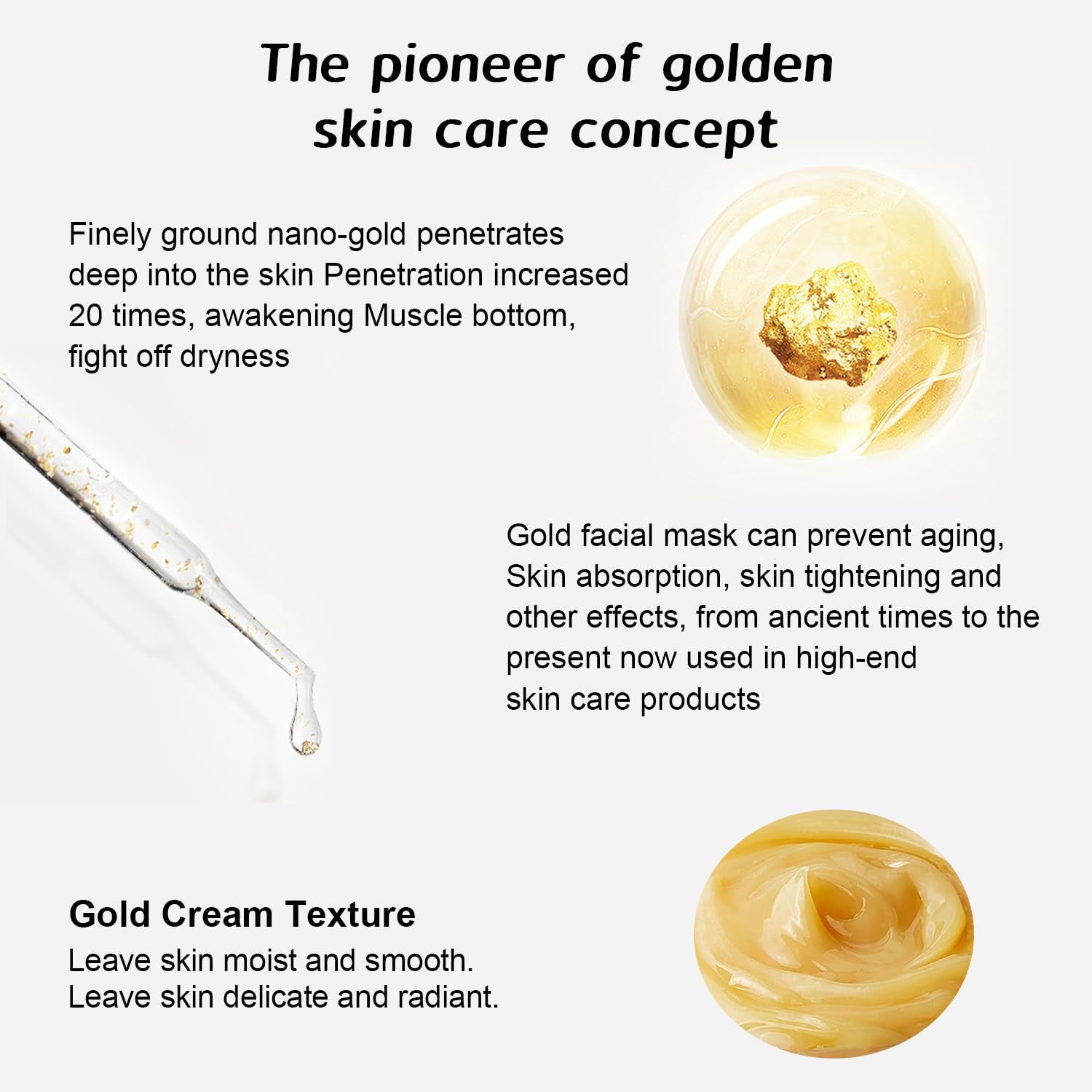 Gold Foil Peel-Off Face Mask - Anti-Aging, Moisturizing, Blackhead Removal, and Fine Line Reduction (2 Pieces)