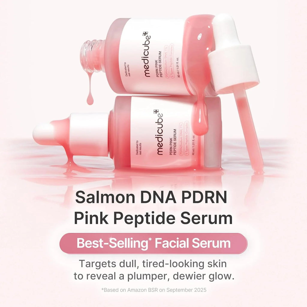 Revitalize Your Skin with Medicube PDRN Pink Peptide Serum - 30ml of Anti-Aging Power
