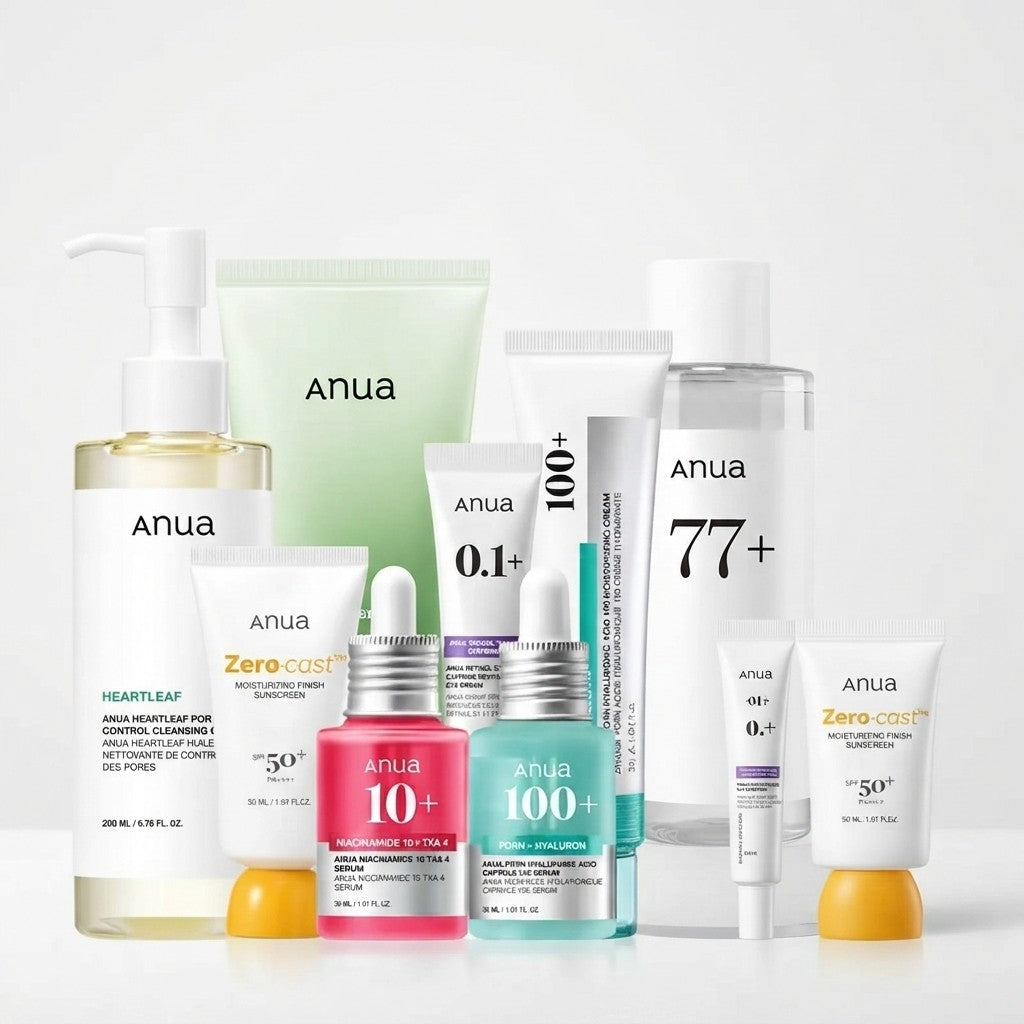 Anua Complete Korean Skincare Set