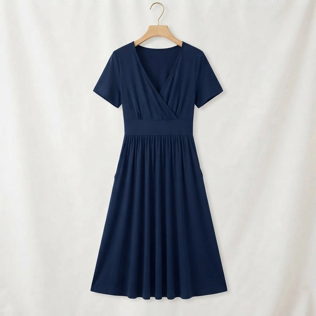 Floral V-Neck Summer Dress